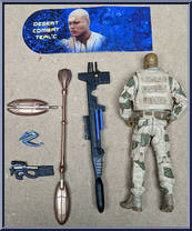 Teal'C (Desert Combat) from Stargate SG-1 - Series 4 manufactured by Diamond [Loose]