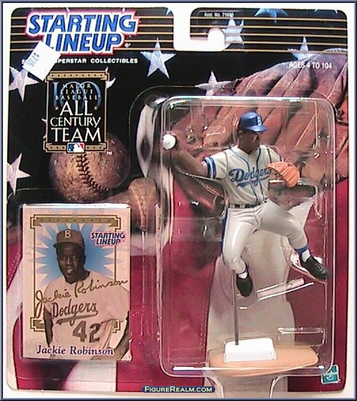 Jackie Robinson - Starting Lineup - Baseball - All Century Team - Kenner  Action Figure