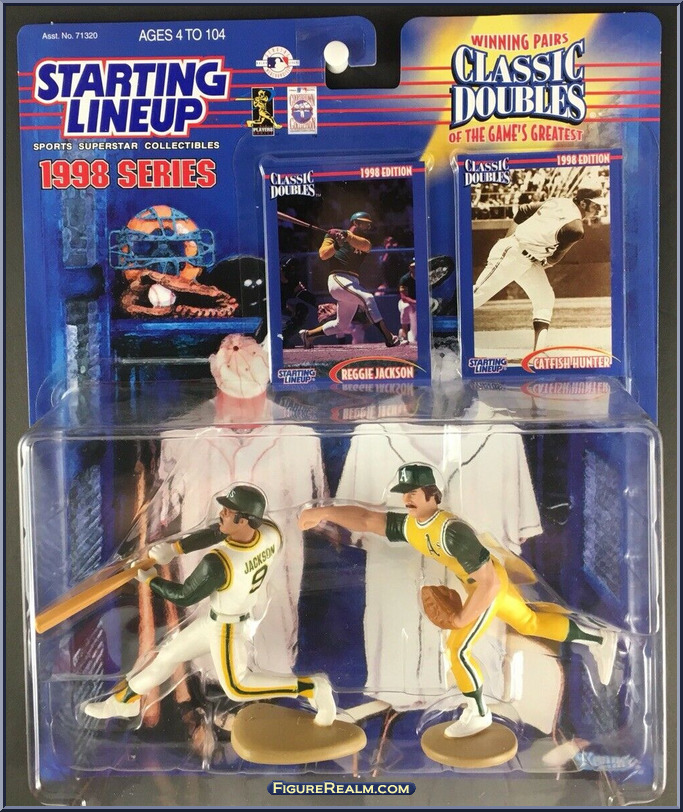 Reggie Jackson / Catfish Hunter Starting Lineup Baseball Classic
