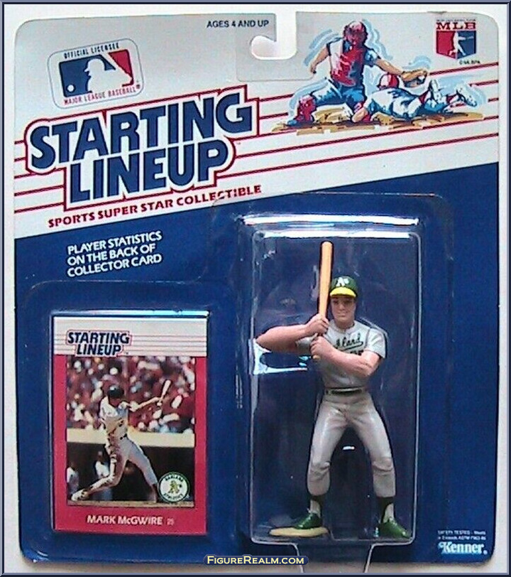 Mark McGwire Starting Lineup Baseball 1988 Series Kenner Action