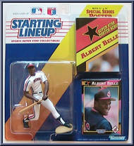 Albert Belle (Indians) from Starting Lineup - Baseball - 1992 Series manufactured by Kenner [Front]