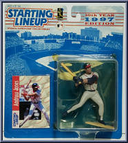 Andruw Jones from Starting Lineup - Baseball - 1997 Series manufactured by Kenner [Front]