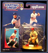 Barry Larkin from Starting Lineup - Baseball - 1998 Series manufactured by Kenner [Front]