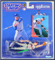 Chipper Jones from Starting Lineup - Baseball - 1998 Series manufactured by Kenner [Front]