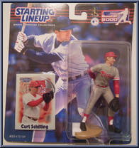 Curt Schilling from Starting Lineup - Baseball - 2000 Series manufactured by Kenner [Front]