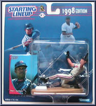 Dave Justice from Starting Lineup - Baseball - 1998 Series manufactured by Kenner [Front]
