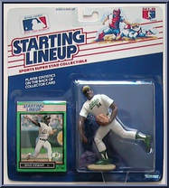 Dave Stewart (Athletics) from Starting Lineup - Baseball - 1989 Series manufactured by Kenner [Front]