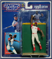 Deion Sanders from Starting Lineup - Baseball - 1998 Series manufactured by Kenner [Front]
