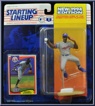 Delino DeShields from Starting Lineup - Baseball - 1994 Series manufactured by Kenner [Front]