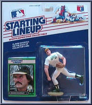 Dennis Eckersley (Oakland Athletics) from Starting Lineup - Baseball - 1989 Series manufactured by Kenner [Front]