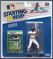 Dion James (Atlanta Braves) from Starting Lineup - Baseball - 1989 Series manufactured by Kenner [Front]