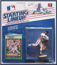 Dwight Gooden (Mets) from Starting Lineup - Baseball - 1989 Series manufactured by Kenner [Front]