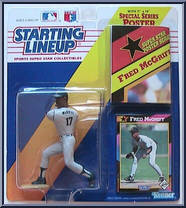 Fred McGriff (Padres) from Starting Lineup - Baseball - 1992 Series manufactured by Kenner [Front]