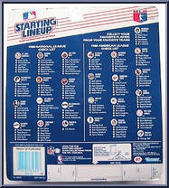 Gary Redus (White Sox) from Starting Lineup - Baseball - 1988 Series manufactured by Kenner [Back]