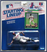 Gerald Perry (Braves) from Starting Lineup - Baseball - 1989 Series manufactured by Kenner [Front]