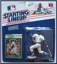 Glenn Braggs (Brewers) from Starting Lineup - Baseball - 1989 Series manufactured by Kenner [Front]