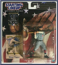 Honus Wagner from Starting Lineup - Baseball - All Century Team manufactured by Kenner [Front]