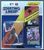Howard Johnson (Mets) from Starting Lineup - Baseball - 1992 Series manufactured by Kenner [Front]