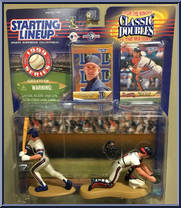 Javier Lopez / Javier Lopez from Starting Lineup - Baseball - Classic Doubles - 1999 manufactured by Kenner [Front]