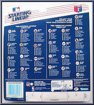 Jim Presley (Mariners) from Starting Lineup - Baseball - 1988 Series manufactured by Kenner [Back]
