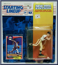 John Burkett from Starting Lineup - Baseball - 1994 Series manufactured by Kenner [Front]