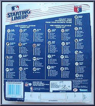 John Franco (Reds) from Starting Lineup - Baseball - 1988 Series manufactured by Kenner [Back]