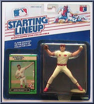 John Franco (Reds) from Starting Lineup - Baseball - 1989 Series manufactured by Kenner [Front]