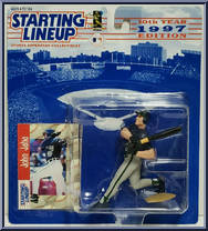 John Jaha from Starting Lineup - Baseball - 1997 Series manufactured by Kenner [Front]