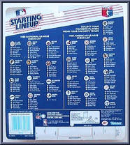 John Kruk (Padres) from Starting Lineup - Baseball - 1988 Series manufactured by Kenner [Back]