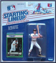 John Kruk (San Diego Padres) from Starting Lineup - Baseball - 1989 Series manufactured by Kenner [Front]