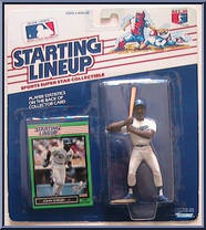 John Shelby (Los Angeles Dodgers) from Starting Lineup - Baseball - 1989 Series manufactured by Kenner [Front]