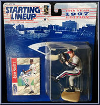 John Smoltz from Starting Lineup - Baseball - 1997 Series manufactured by Kenner [Front]