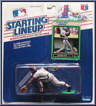 Johnny Ray (Angels) from Starting Lineup - Baseball - 1989 Series manufactured by Kenner [Front]