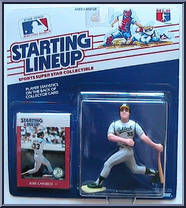 Jose Canseco (Athletics) from Starting Lineup - Baseball - 1988 Series manufactured by Kenner [Front]