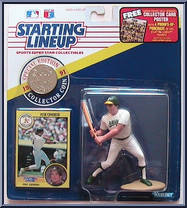 Jose Canseco from Starting Lineup - Baseball - 1991 Series manufactured by Kenner [Front]