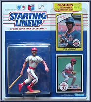 Jose Oquendo (St. Louis Cardinals) from Starting Lineup - Baseball - 1990 Series manufactured by Kenner [Front]