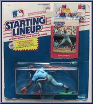 Juan Samuel (Phillies) from Starting Lineup - Baseball - 1988 Series manufactured by Kenner [Front]