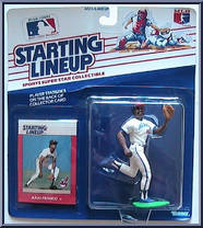 Julio Franco (Indians) from Starting Lineup - Baseball - 1988 Series manufactured by Kenner [Front]