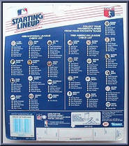 Kal Daniels (Reds) from Starting Lineup - Baseball - 1988 Series manufactured by Kenner [Back]