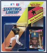 Ken Griffey Jr (Mariners) from Starting Lineup - Baseball - 1992 Series manufactured by Kenner [Front]