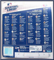 Kevin Seitzer (Kansas City Royals) from Starting Lineup - Baseball - 1988 Series manufactured by Kenner [Back]