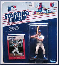 Larry Parrish (Rangers) from Starting Lineup - Baseball - 1988 Series manufactured by Kenner [Front]