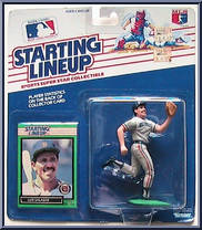 Luis Salazar (Detroit Tigers) from Starting Lineup - Baseball - 1989 Series manufactured by Kenner [Front]