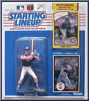 Mark Grace (Cubs) from Starting Lineup - Baseball - 1990 Series manufactured by Kenner [Front]