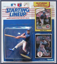 Mark Grace (Cubs) from Starting Lineup - Baseball - 1990 Series manufactured by Kenner [Front]