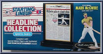 Mark McGwire from Starting Lineup - Baseball - Headline Collection - 1993 manufactured by Kenner [Front]