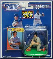 Mark McGwire (Record Breaker) from Starting Lineup - Baseball - 1998 Series manufactured by Kenner [Front]