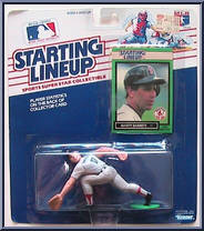 Marty Barrett (Red Sox) from Starting Lineup - Baseball - 1989 Series manufactured by Kenner [Front]