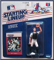 Matt Nokes (Tigers) from Starting Lineup - Baseball - 1988 Series manufactured by Kenner [Front]