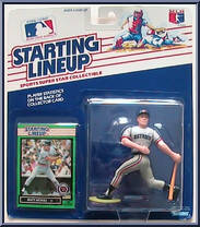 Matt Nokes (Tigers) from Starting Lineup - Baseball - 1989 Series manufactured by Kenner [Front]